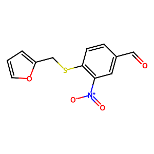 4-((Furan-2-ylmethyl)thio)-3-nitrobenzaldehyde,175278-53-2