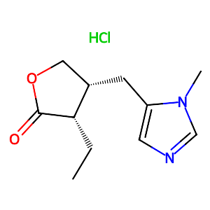 Pilocarpine hydrochloride,54-71-7