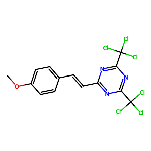2-(4-Methoxystyryl)-4,6-bis(trichloromethyl)-1,3,5-triazine,42573-57-9