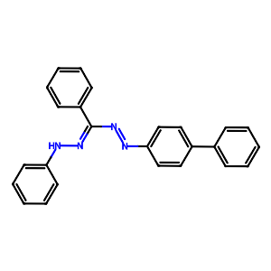 3,5-Diphenyl-1-(4-biphenylyl)formazan,21520-85-4