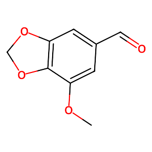 3-Methoxy-4,5-methylenedioxybenzaldehyde,5780-07-4