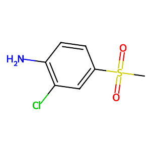 2-Chloro-4-(methylsulfonyl)aniline,13244-35-4