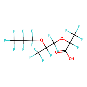 Perfluoro-2,5-dimethyl-3,6-dioxanonanoic Acid,13252-14-7