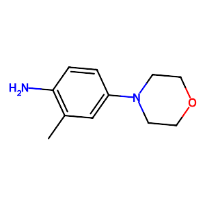 2-Methyl-4-(4-morpholinyl)aniline,581-00-0