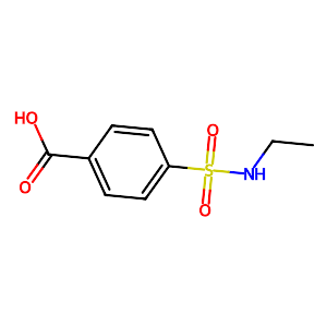 4-[(Ethylamino)sulfonyl]benzoic acid,10252-64-9