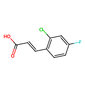 2-Chloro-4-fluorocinnamic acid,133220-86-7