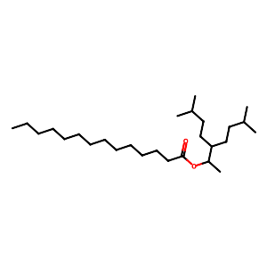 3-Isoamyl-6-methyl-2-heptyl myristate,88332-30-3