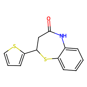 2-(2-Thienyl)-2,3-dihydro-1,5-benzothiazepin-4(5H)-one,5871-68-1
