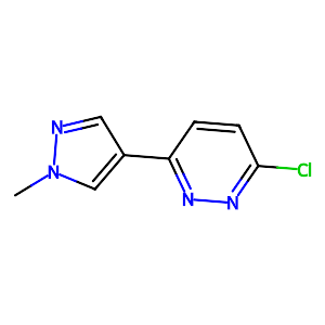 3-Chloro-6-(1-methyl-1H-pyrazol-4-yl)pyridazine,943541-20-6