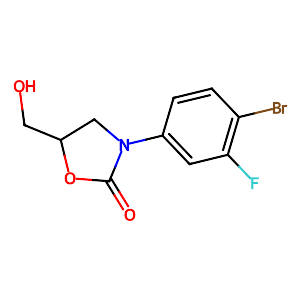 (R)-3-(4-Bromo-3-fluorophenyl)-5-(hydroxymethyl)oxazolidin-2-one,444335-16-4