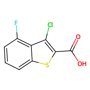 3-Chloro-4-fluoro-1-benzothiophene-2-carboxylic acid,588676-90-8