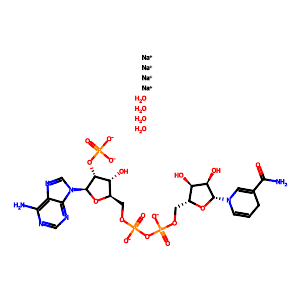 Beta-nicotinamide adenine dinucleotide phosphate tetrasodium salt (reduced form),2646-71-1