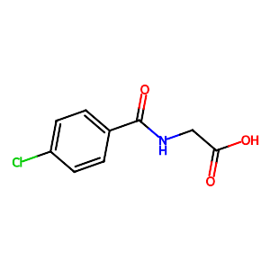 4-Chlorohippuric acid,13450-77-6