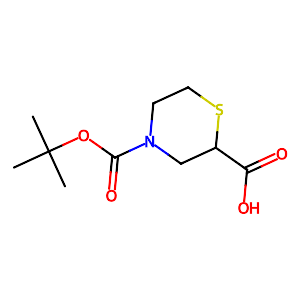 4-(tert-Butoxycarbonyl)thiomorpholine-2-carboxylic acid,134676-67-8