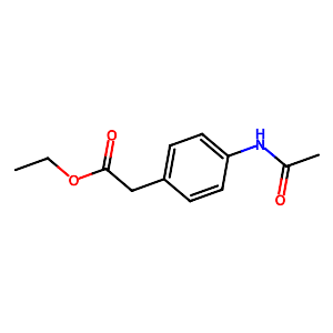 Ethyl 2-(4-acetamidophenyl)acetate,13475-17-7