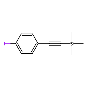 ((4-Iodophenyl)ethynyl)trimethylsilane,134856-58-9