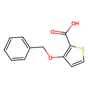 3-(Benzyloxy)-2-thiophenecarboxylic acid,186588-88-5