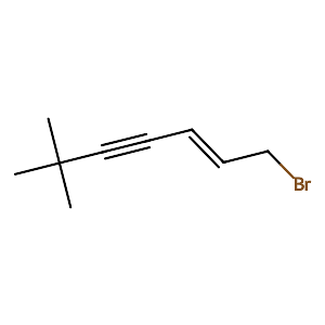 1-Bromo-6,6-dimethylhept-2-en-4-yne,126764-15-6