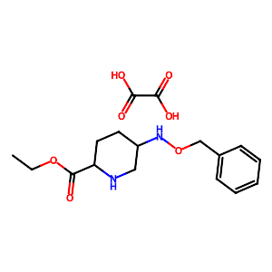 (2S,5R)-Ethyl 5-((benzyloxy)amino)piperidine-2-carboxylate oxalate,1416134-48-9