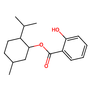 Menthyl salicylate, mixture of isomers,89-46-3