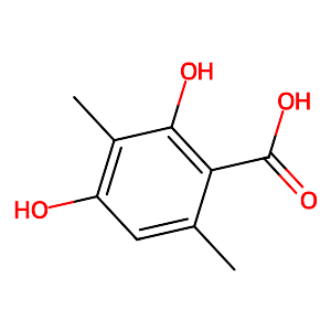 2,4-Dihydroxy-3,6-dimethylbenzoic acid,4707-46-4