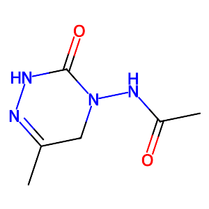 N-(6-Methyl-3-oxo-2,3-dihydro-1,2,4-triazin-4(5H)-yl)acetamide,136738-23-3