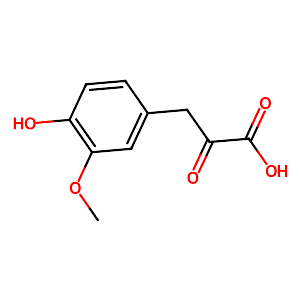 4-Hydroxy-3-methoxyphenylpyruvic acid,1081-71-6