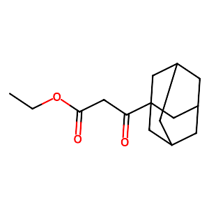 Ethyl 3-(1-adamantyl)-3-oxopropanoate,19386-06-2