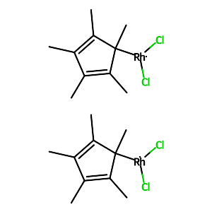 Dichloro(pentamethylcyclopentadienyl)rhodium(III) dimer,12354-85-7
