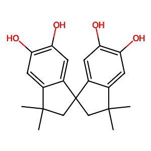 5,5',6,6'-Tetrahydroxy-3,3,3',3'-tetramethyl-1,1'-spirobisindane,77-08-7