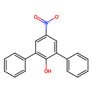 4-Nitro-2,6-diphenylphenol,2423-73-6