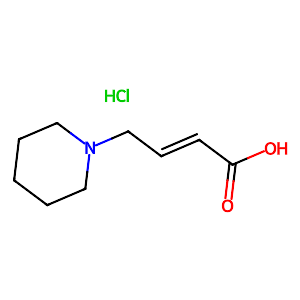 (E)-4-(Piperidin-1-yl)but-2-enoic acid hydrochloride,197892-69-6