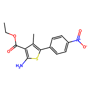 Ethyl 2-amino-4-methyl-5-(4-nitro-phenyl)-thiophene-3-carboxylate,174072-89-0