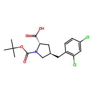 Boc-(R)-γ-(2,4-dichlorobenzyl)-L-proline ,959582-83-3