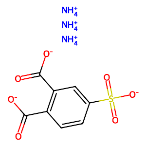 Triammonium 4-Sulfophthalate (contains 3-Sulfophthalate),22411-24-1