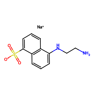 5-(2-Aminoethylamino)-1-naphthalenesulfonic acid sodium salt,100900-07-0