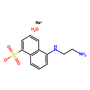 Sodium 5-(2-Aminoethylamino)-1-naphthalenesulfonate hydrate,100900-07-0