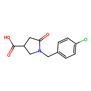 1-(4-Chlorobenzyl)-5-oxopyrrolidine-3-carboxylic acid,96449-92-2