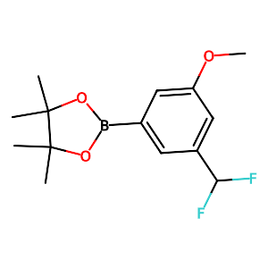 2-(3-(Difluoromethyl)-5-methoxyphenyl)-4,4,5,5-tetramethyl-1,3,2-dioxaborolane,2304635-41-2