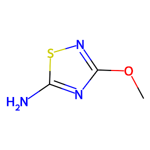 3-Methoxy-1,2,4-thiadiazol-5-amine,98022-43-6