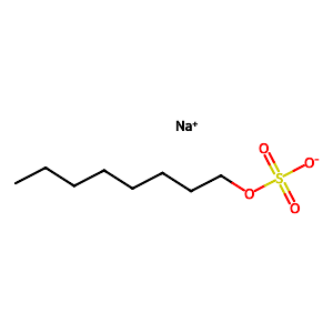 Sodium octyl sulfate,142-31-4