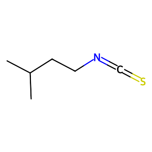 3-Methylbutyl isothiocyanate,628-03-5