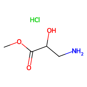 Methyl 3-amino-2-hydroxypropanoate hydrochloride,186393-00-0