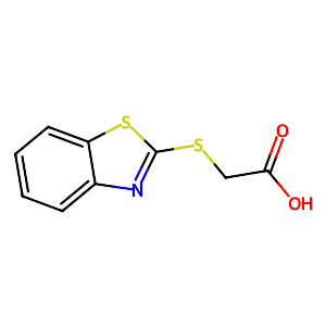 (Benzothiazol-2-ylsulfanyl)-acetic acid,6295-57-4
