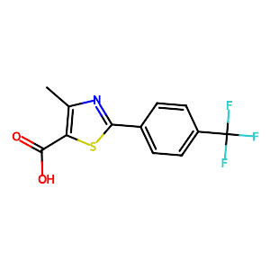 4-Methyl-2-(4-(trifluoromethyl)phenyl)thiazole-5-carboxylic acid,144059-86-9
