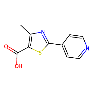 4-Methyl-2-(pyridin-4-yl)thiazole-5-carboxylic acid,144060-98-0