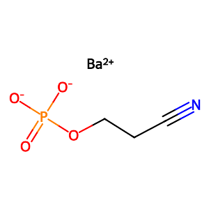 Barium 2-cyanoethylphosphate,5015-38-3