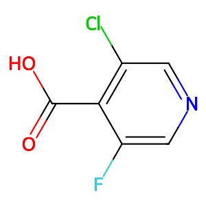 3-Chloro-5-fluoroisonicotinic acid,514798-03-9