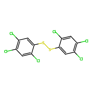 Bis(2,4,5-trichlorophenyl) disulfide,3808-87-5