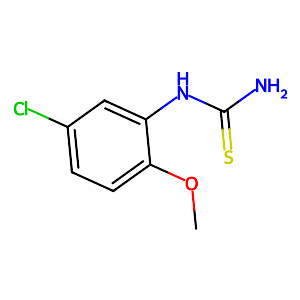 1-(5-Chloro-2-methoxyphenyl)-2-thiourea,63980-69-8